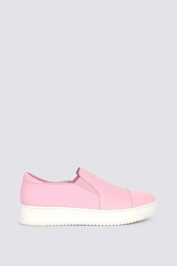 Footwear-ANDREA BIANI ICEPOPPY LOAFER BLOSSOM PINK LEATHER