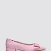 Footwear-ANDREA BIANI ICING FLAT BLOSSOM PINK LEATHER