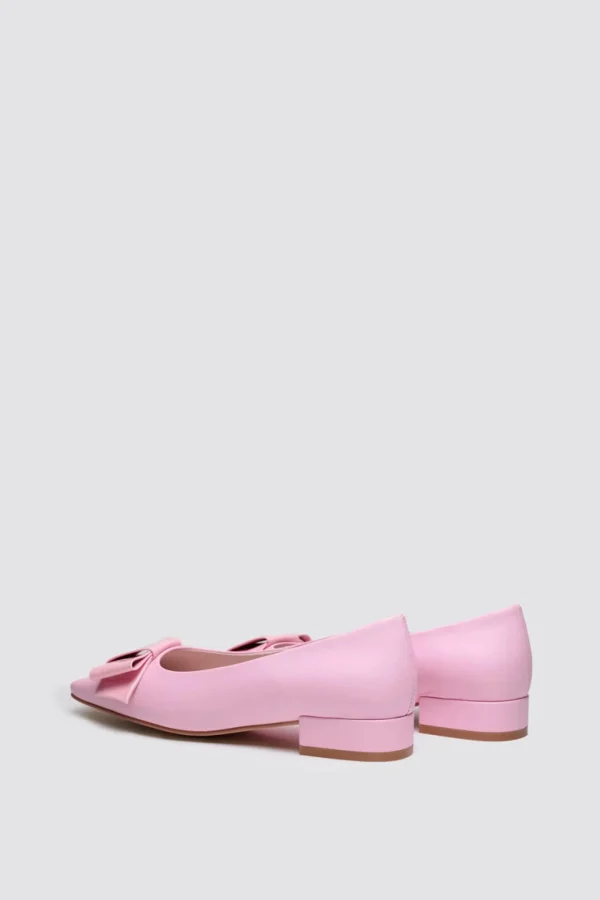 Footwear-ANDREA BIANI ICING FLAT BLOSSOM PINK LEATHER