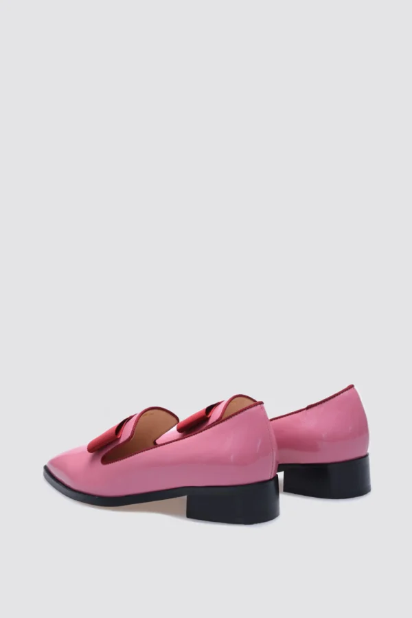 Footwear-ANDREA BIANI JUNIPER LOAFER PINK PATENT LEATHER