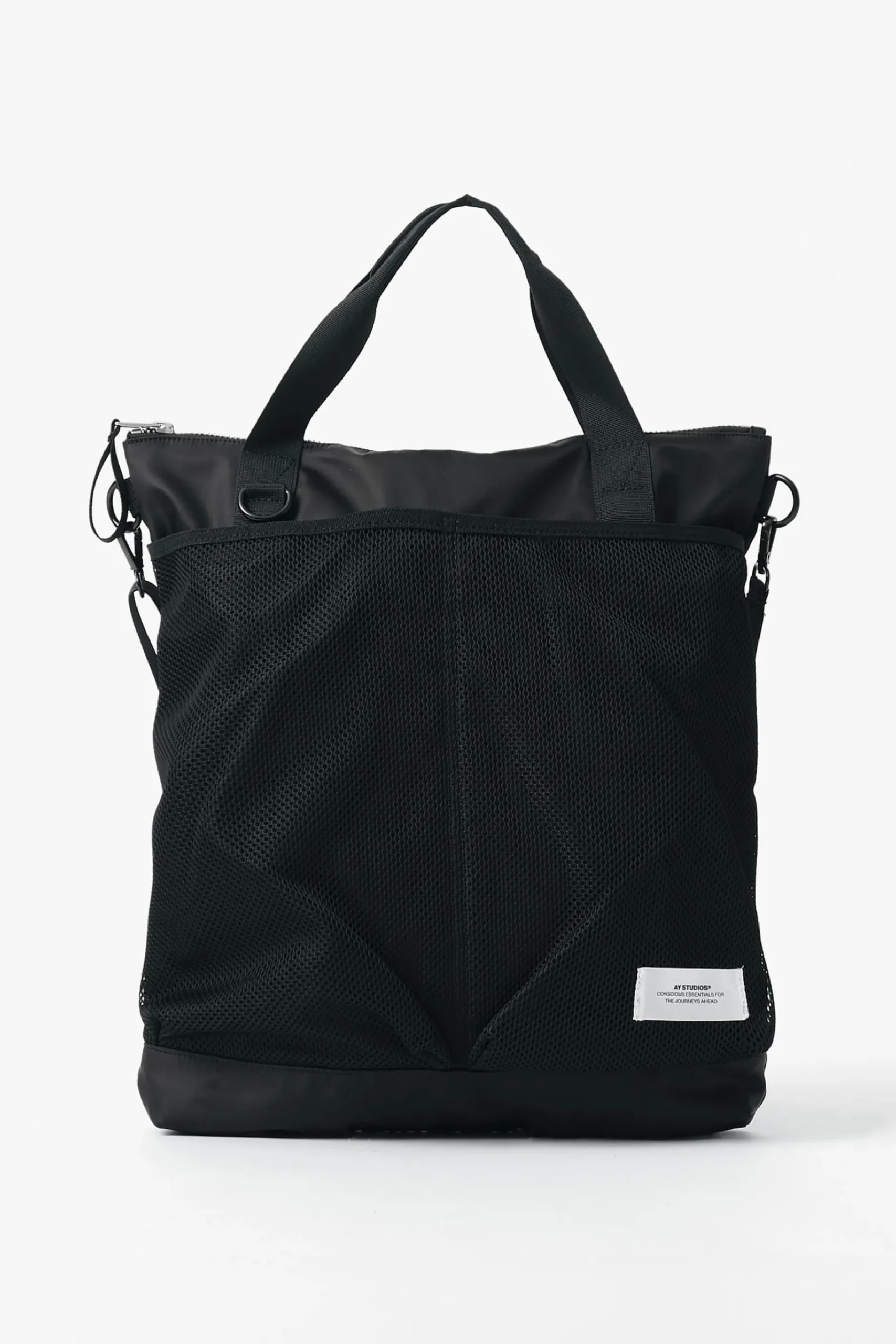 ay_studio_tote_bag__black_0.webp Bags & Wallets | Bags & Wallets-AY STUDIO TOTE BAG - BLACK