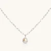 Freshwater Pearls | 925 Sterling Silver-BLANK SPACE. BABY PEARL NECKLACE