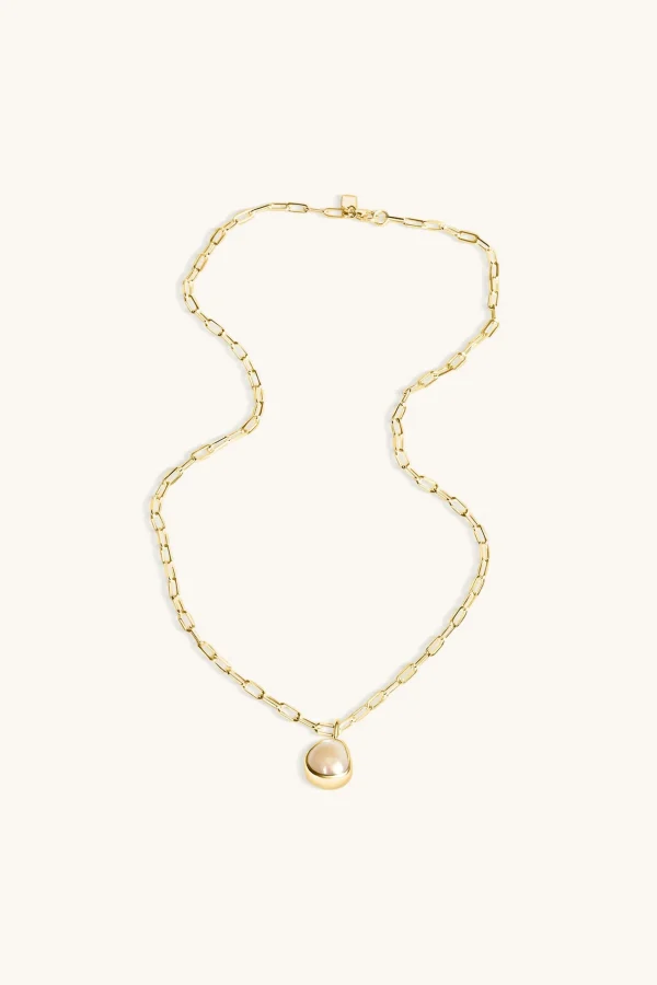 Freshwater Pearls | 18Kt Gold Plated-BLANK SPACE. BABY PEARL NECKLACE 18KT GOLD