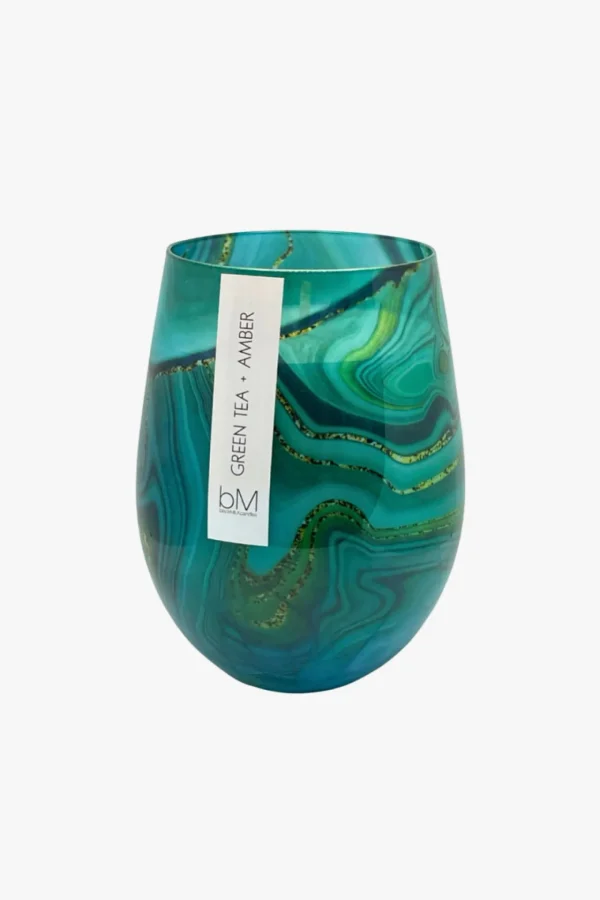 Candles & Room Fragrances-BLACKMILK GEM EMERALD GREEN TEA AMBER