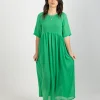Dresses-BLANK SPACE LABEL ARC DRESS APPLE GREEN
