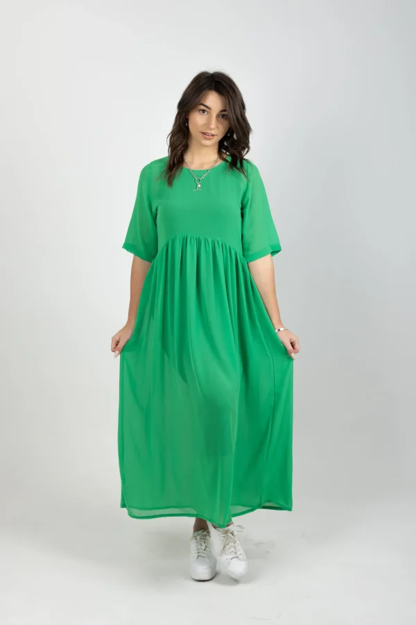 Dresses-BLANK SPACE LABEL ARC DRESS APPLE GREEN