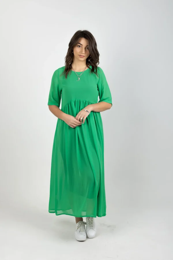 Dresses-BLANK SPACE LABEL ARC DRESS APPLE GREEN