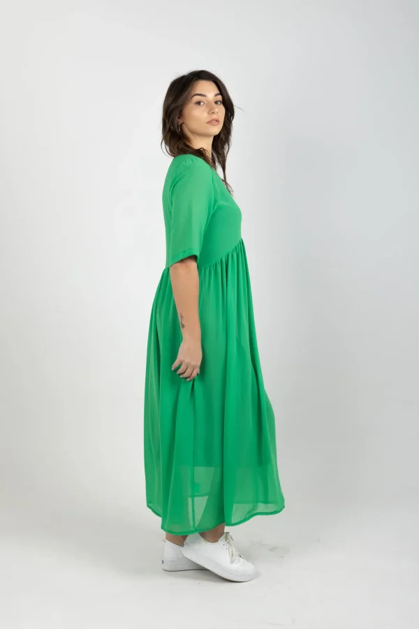 Dresses-BLANK SPACE LABEL ARC DRESS APPLE GREEN