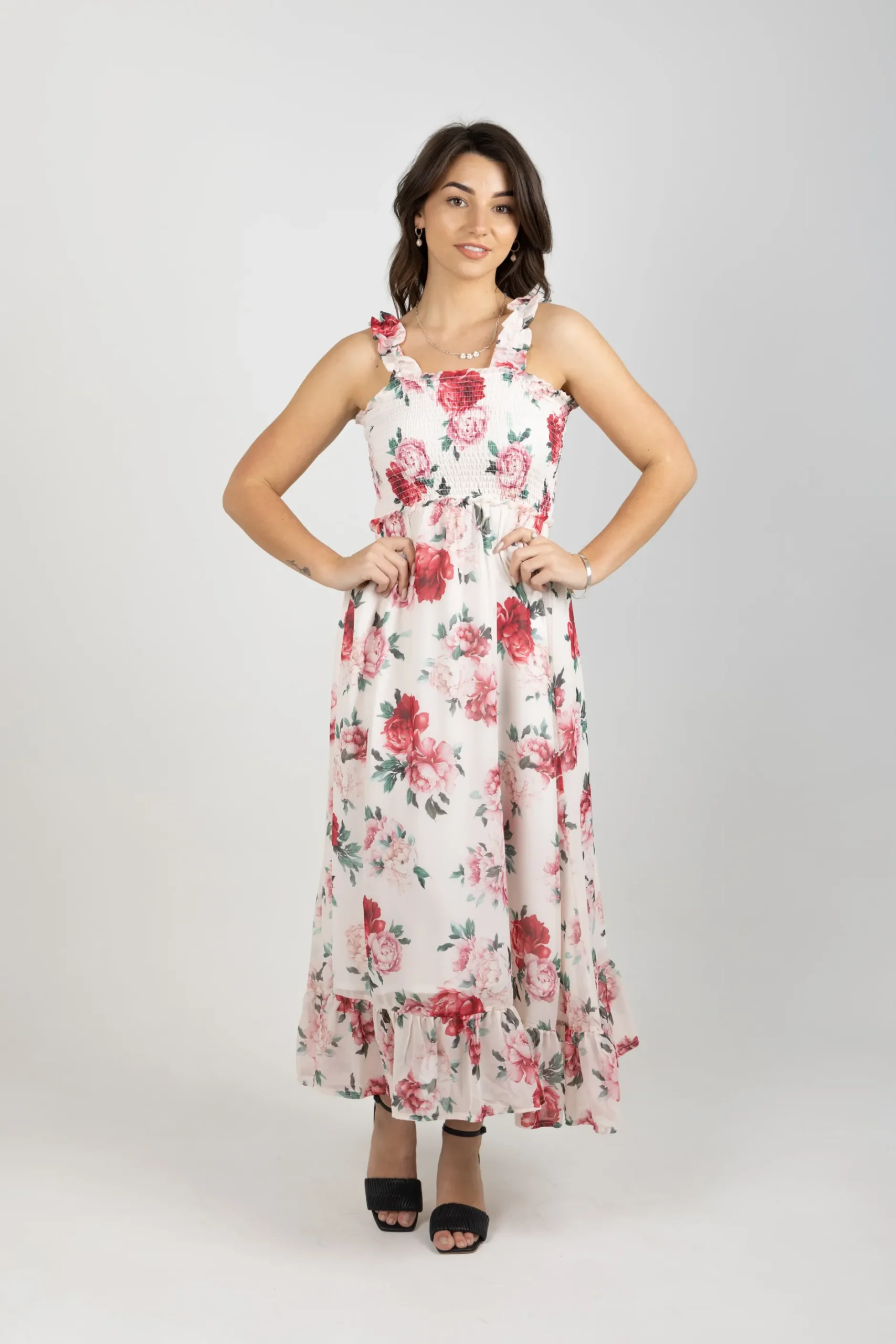 blank_space_label_casey_d_0.webp Dresses-BLANK SPACE LABEL CASEY DRESS MY SECRET GARDEN IVORY