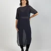Dresses-BLANK SPACE LABEL HAZEEL TABARD GRAPHITE