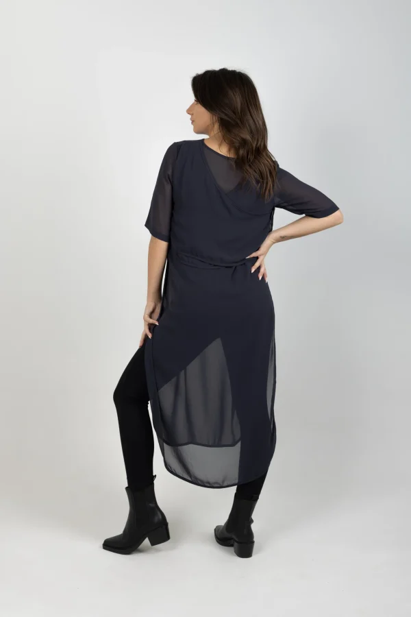 Dresses-BLANK SPACE LABEL HAZEEL TABARD GRAPHITE