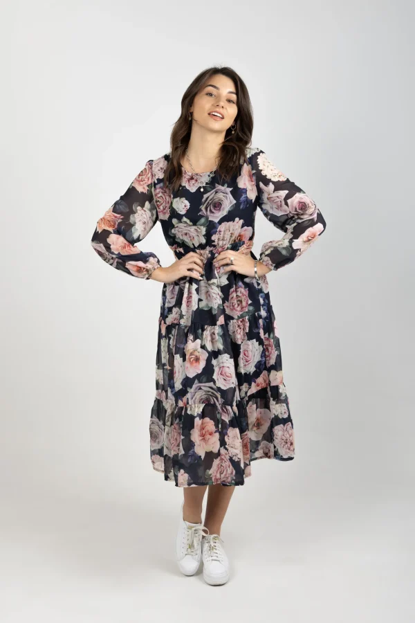 Dresses-BLANK SPACE LABEL ISABEL DRESS NIGHT ROMANCE