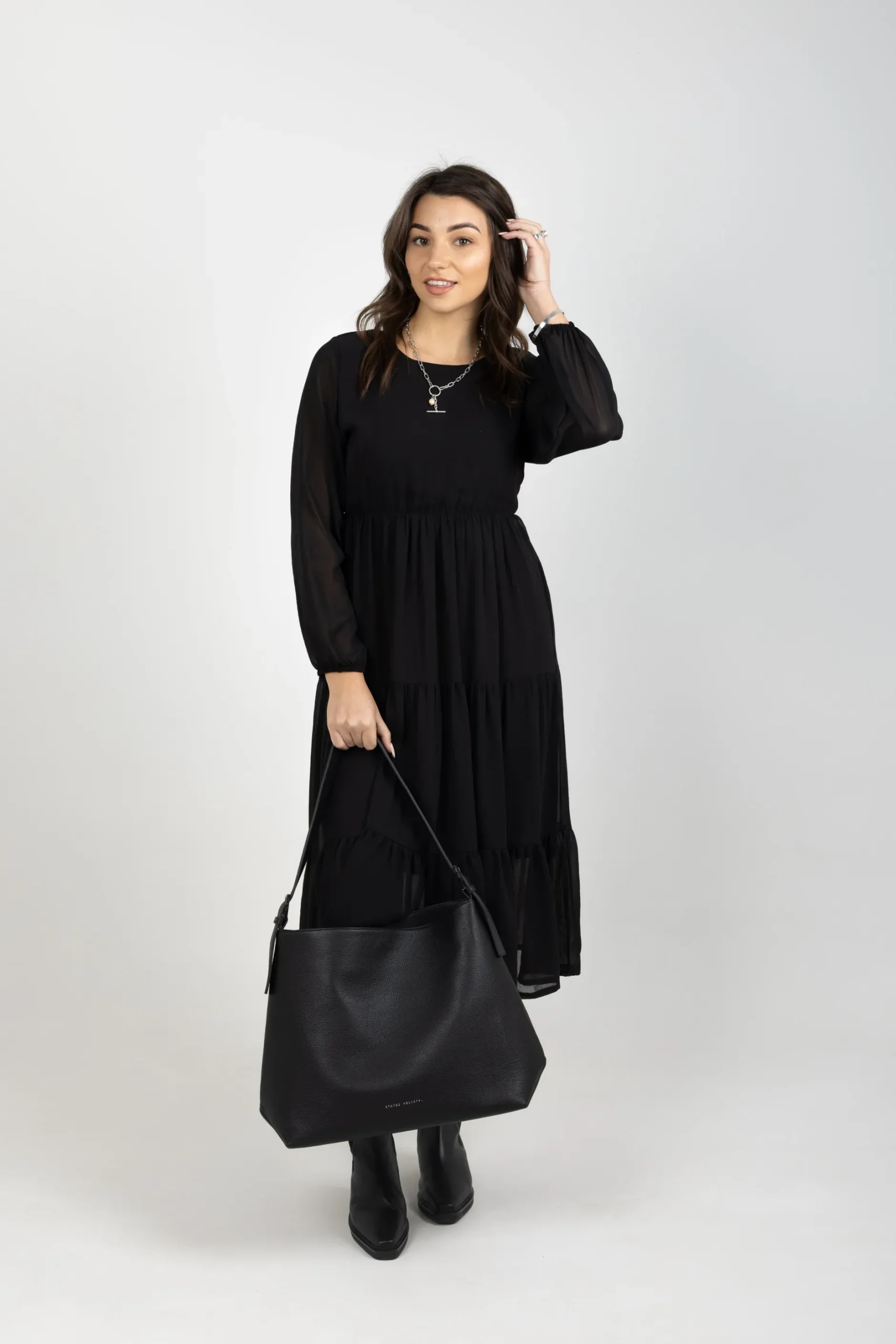 blank_space_label_isabel__0.webp Dresses-BLANK SPACE LABEL ISABEL DRESS BLACK