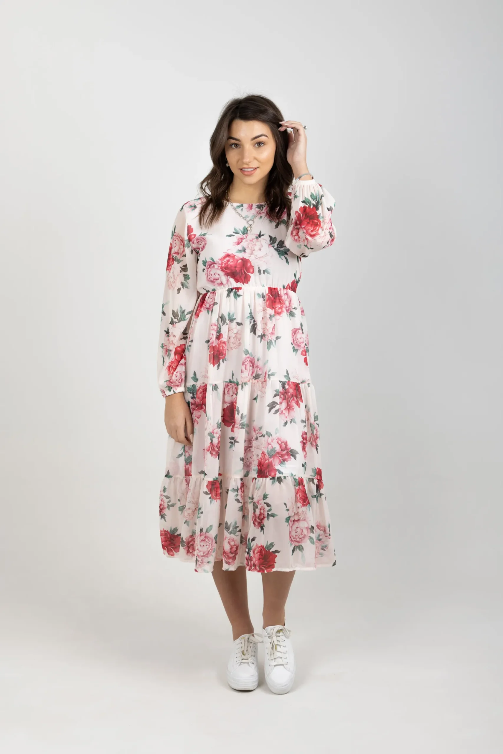 blank_space_label_isabel__1-2.webp Dresses-BLANK SPACE LABEL ISABEL DRESS MY SECRET GARDEN IVORY