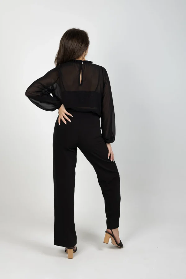 Shirts & Tops-BLANK SPACE LABEL JULIA TOP BLACK