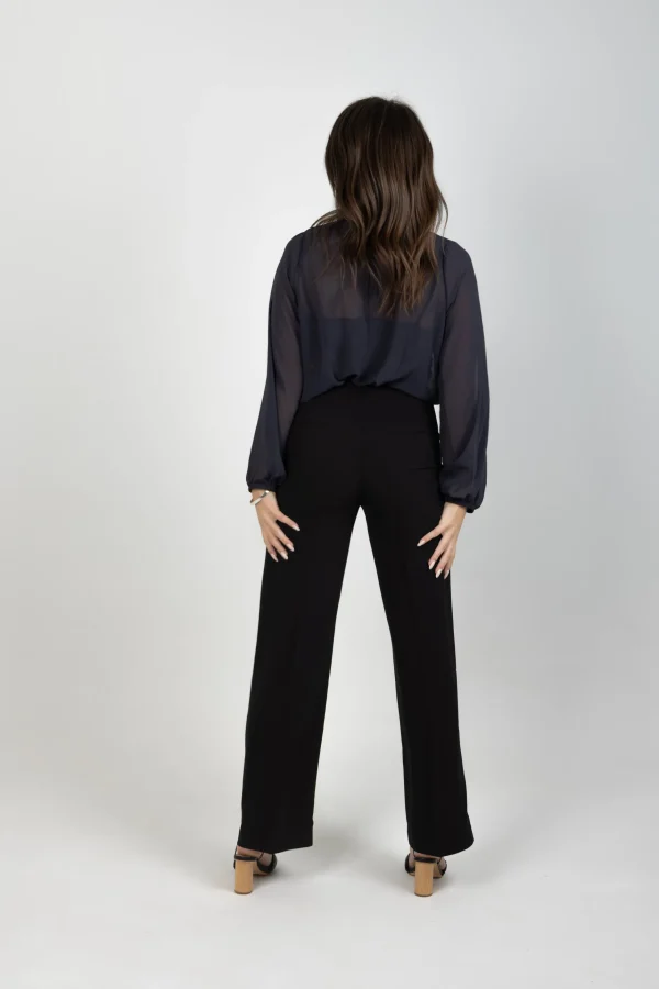 Shirts & Tops-BLANK SPACE LABEL JULIA TOP GRAPHITE
