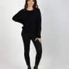 Sweaters & Knitwear-BLANK SPACE LABEL LUCY MERINO BLACK