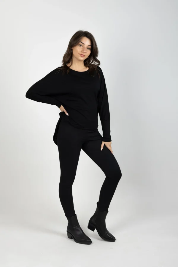 Sweaters & Knitwear-BLANK SPACE LABEL LUCY MERINO BLACK