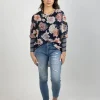 Shirts & Tops-BLANK SPACE LABEL LUCY TOP NIGHT ROMANCE
