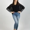 Shirts & Tops-BLANK SPACE LABEL LUCY TOP BLACK