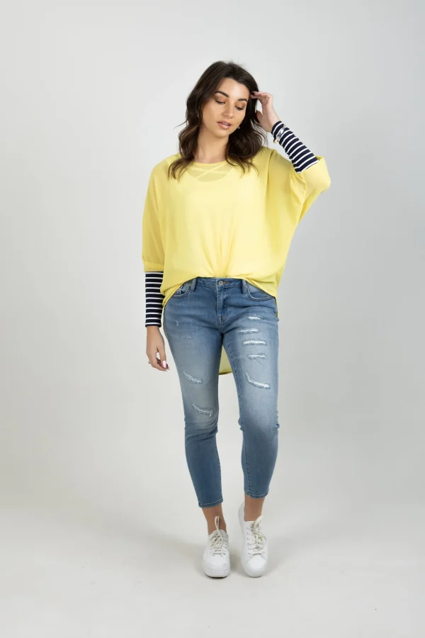 Shirts & Tops-BLANK SPACE LABEL LUCY TOP CITRINE