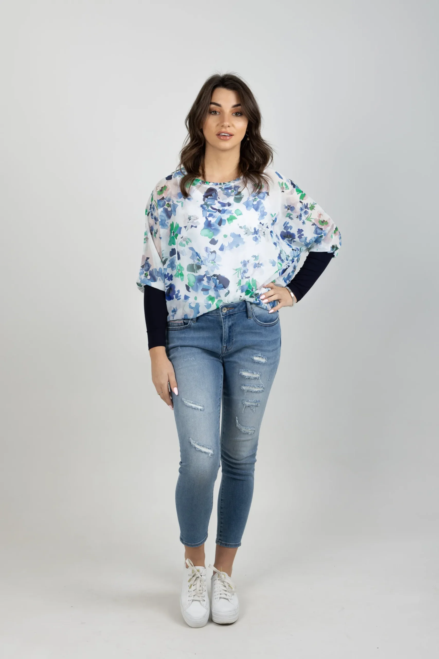 blank_space_label_lucy_to_5-8.webp Shirts & Tops-BLANK SPACE LABEL LUCY TOP ENCHANTED GARDEN