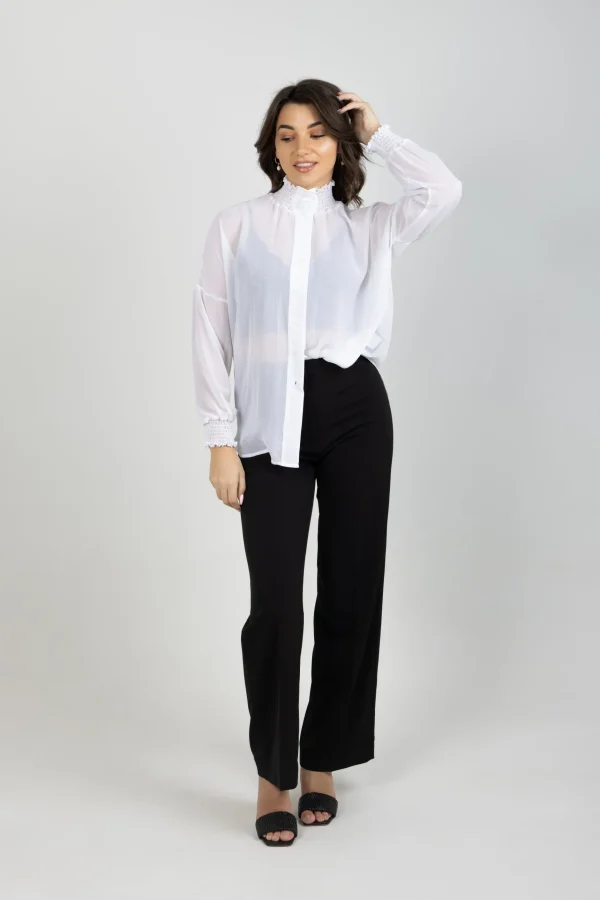 Shirts & Tops-BLANK SPACE LABEL MILAN SHIRT WHITE