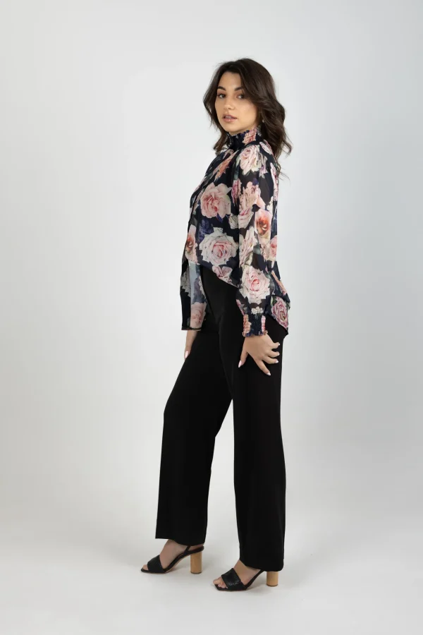 Shirts & Tops-BLANK SPACE LABEL MILAN SHIRT NIGHT ROMANCE