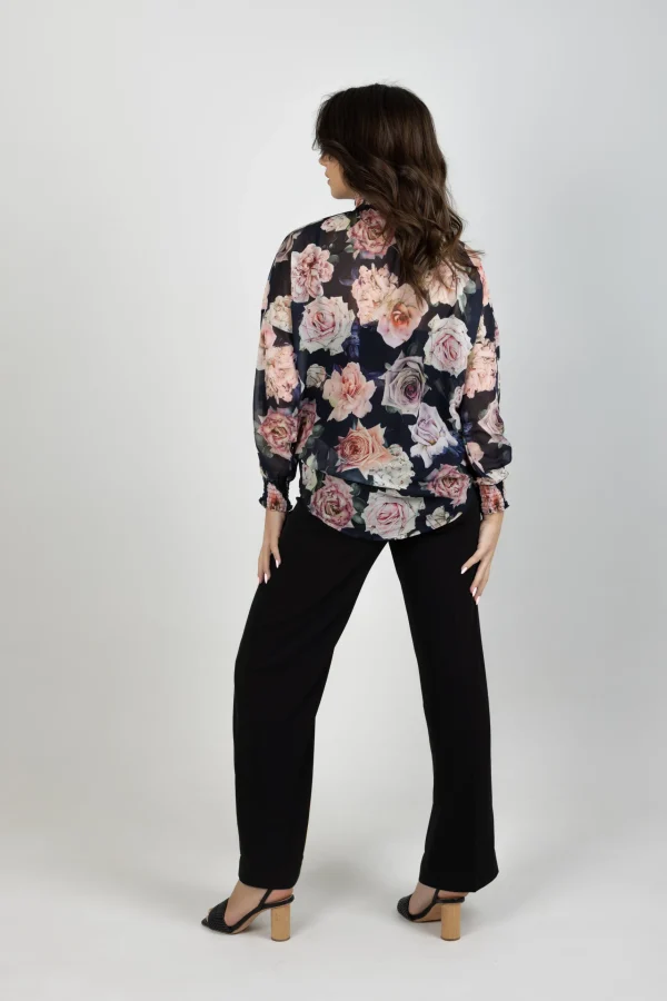 Shirts & Tops-BLANK SPACE LABEL MILAN SHIRT NIGHT ROMANCE