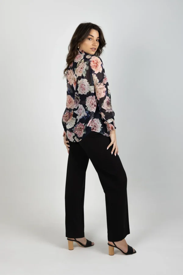 Shirts & Tops-BLANK SPACE LABEL MILAN SHIRT NIGHT ROMANCE