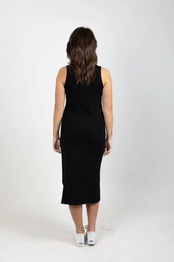 Dresses-BLANK SPACE LABEL MONTANA DRESS BLACK