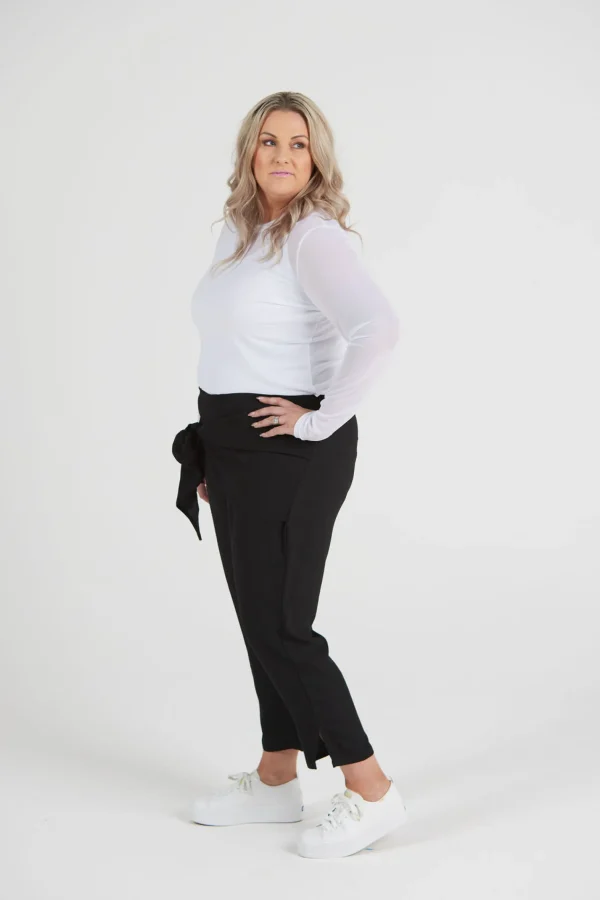 Pants-BLANK SPACE LABEL OLIVIA PANT BLACK