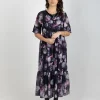 Dresses-BLANK SPACE LABEL REBECCA DRESS MOONLIGHT GARDEN