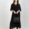 Dresses-BLANK SPACE LABEL REBECCA DRESS BLACK