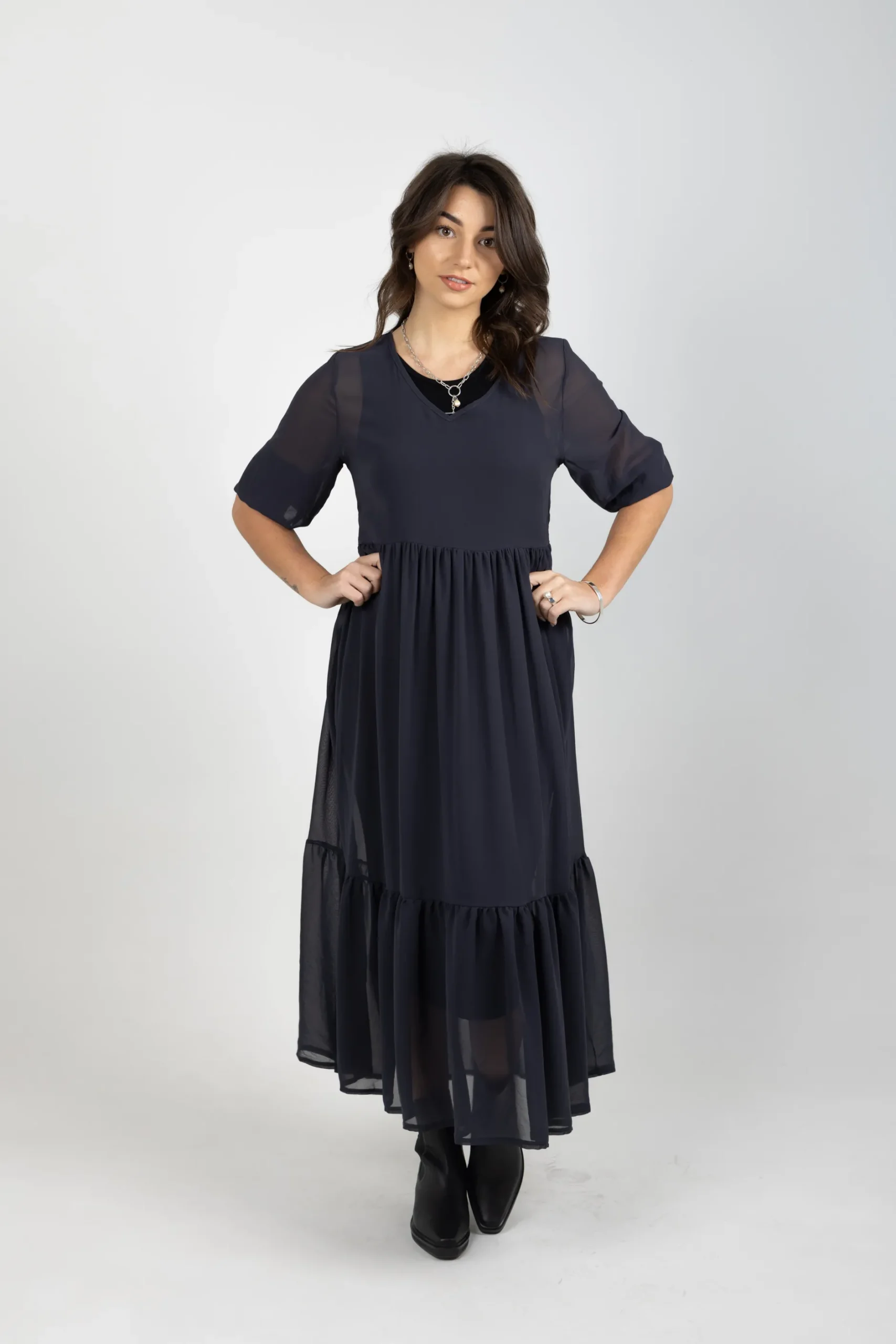 blank_space_label_rebecca_6-1.webp Dresses-BLANK SPACE LABEL REBECCA DRESS GRAPHITE