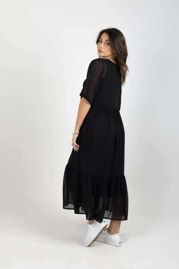 Dresses-BLANK SPACE LABEL RUBY DRESS BLACK