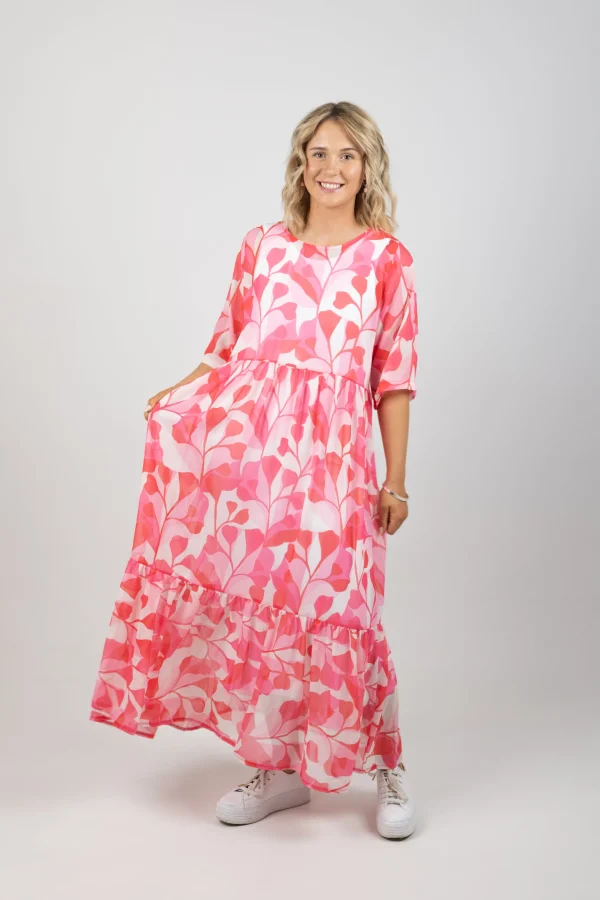 Dresses-BLANK SPACE LABEL RUBY DRESS PINK PARADISE