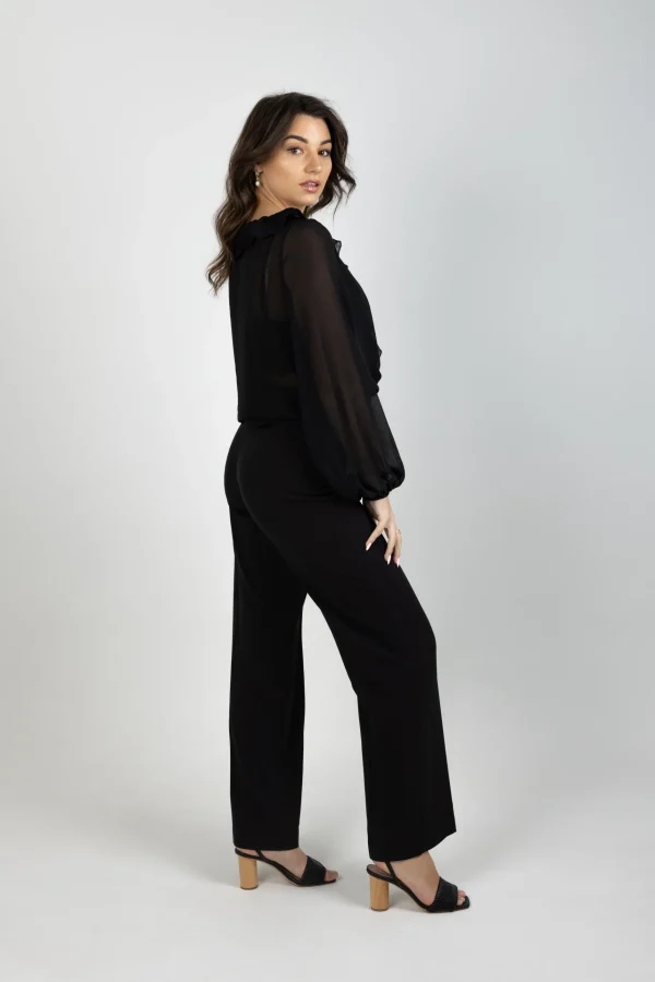 Shirts & Tops-BLANK SPACE LABEL SARAH TOP BLACK