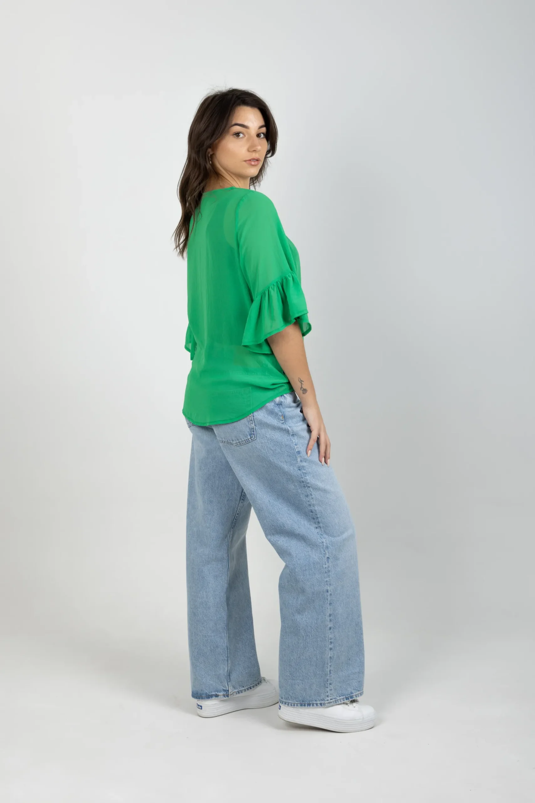blank_space_label_sasha_t_4.webp Shirts & Tops-BLANK SPACE LABEL SASHA TOP APPLE GREEN