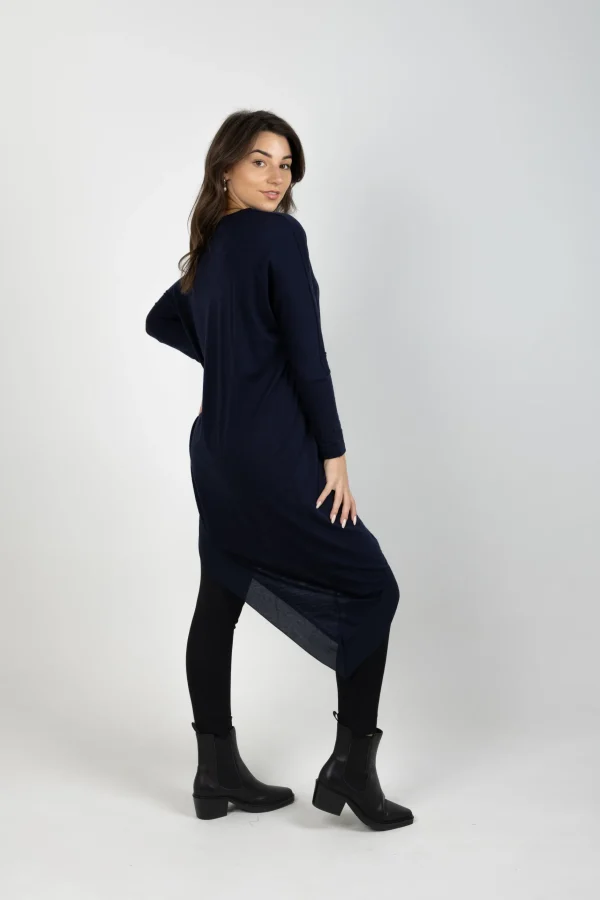 Sweaters & Knitwear-BLANK SPACE LABEL SOPHIE MERINO NAVY