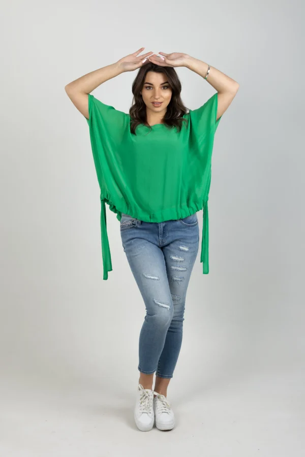Shirts & Tops-BLANK SPACE LABEL SWIFT TOP APPLE