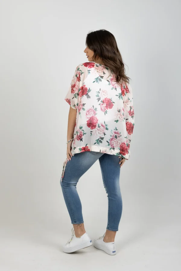 Shirts & Tops-BLANK SPACE LABEL SWIFT TOP SECRET GARDEN IVORY