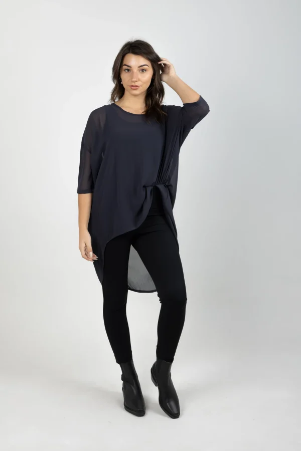 Shirts & Tops-BLANK SPACE LABEL TAYLOR TOP GRAPHITE