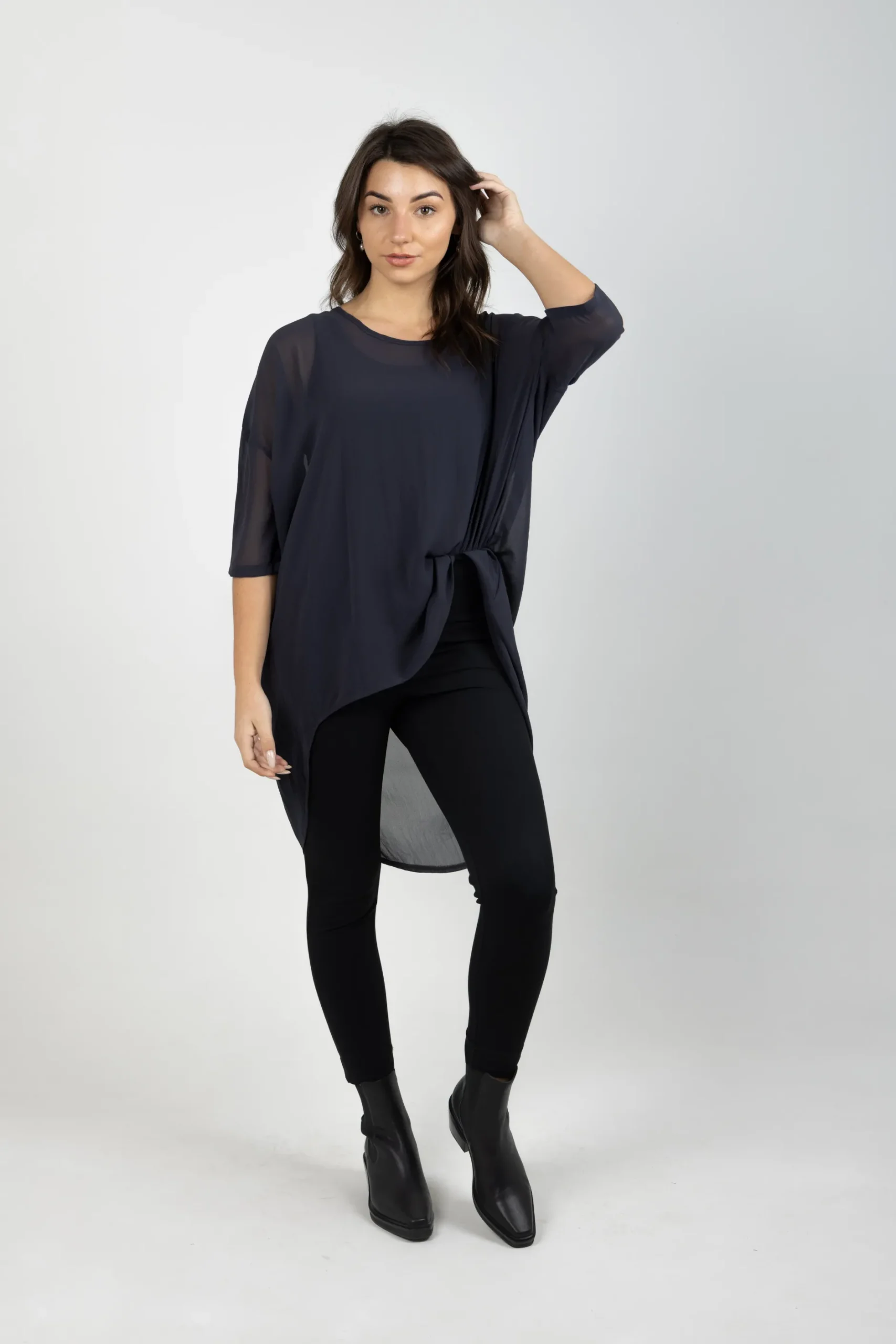 blank_space_label_taylor__0-2.webp Shirts & Tops-BLANK SPACE LABEL TAYLOR TOP GRAPHITE