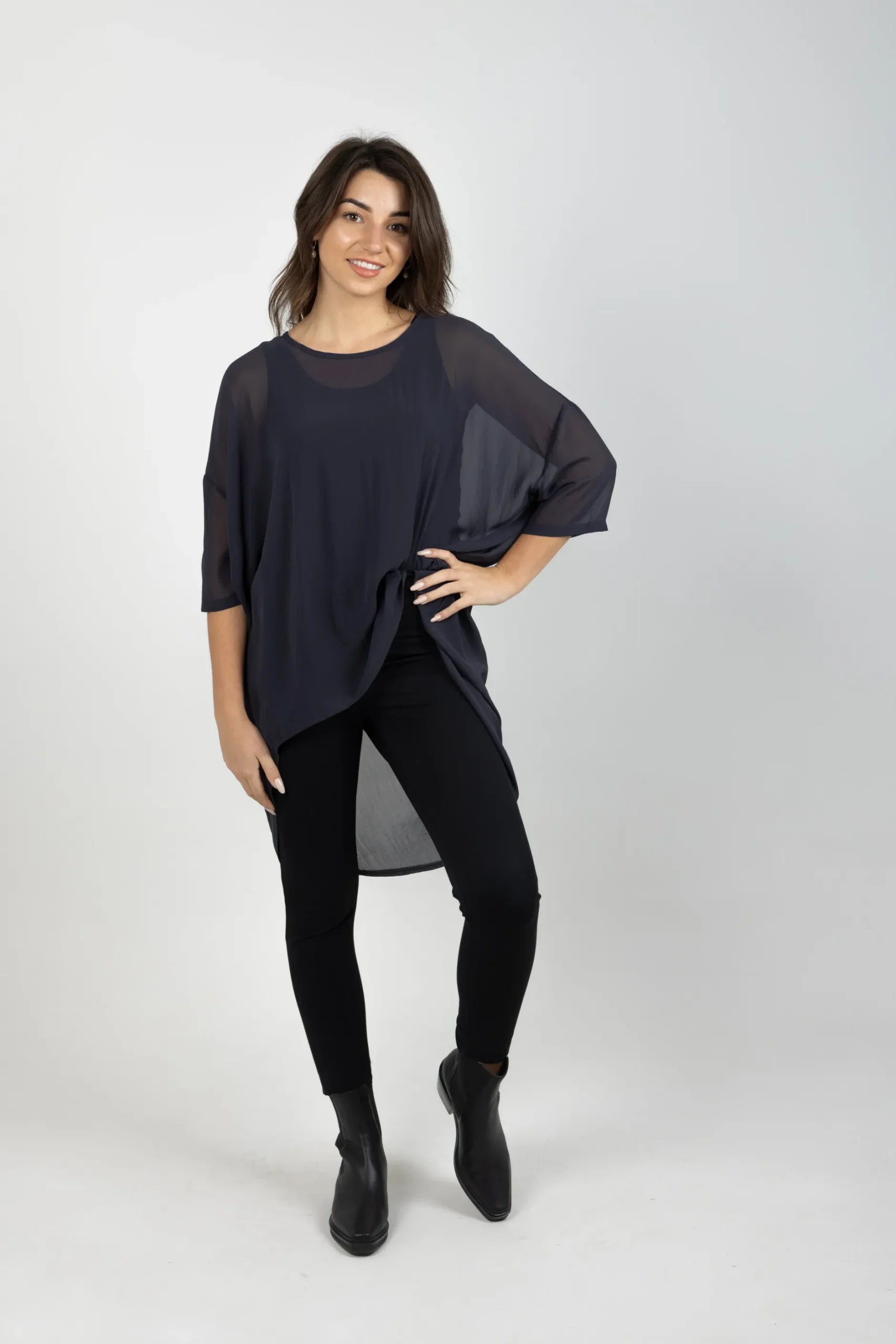 blank_space_label_taylor__3-2.webp Shirts & Tops-BLANK SPACE LABEL TAYLOR TOP GRAPHITE