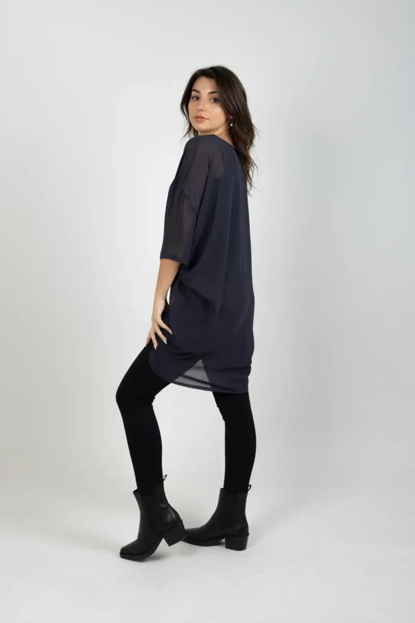 Shirts & Tops-BLANK SPACE LABEL TAYLOR TOP GRAPHITE