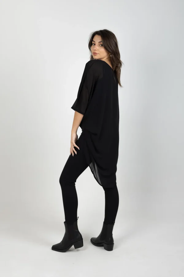 Shirts & Tops-BLANK SPACE LABEL TAYLOR TOP BLACK