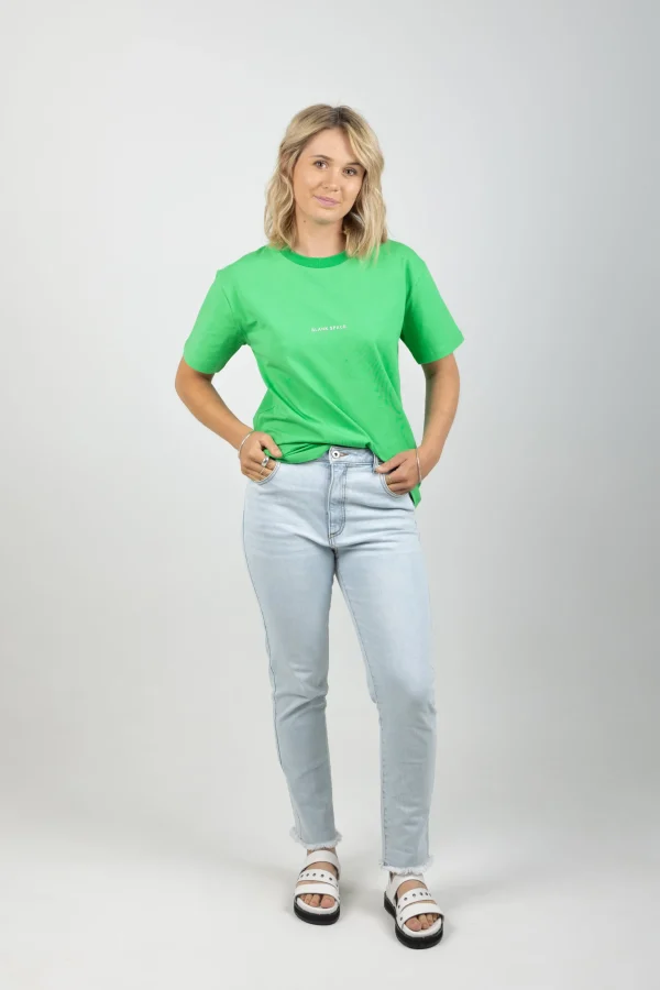Denim-BLANK SPACE LABEL TONI BOYFRIEND JEAN - BORROWED BLUE