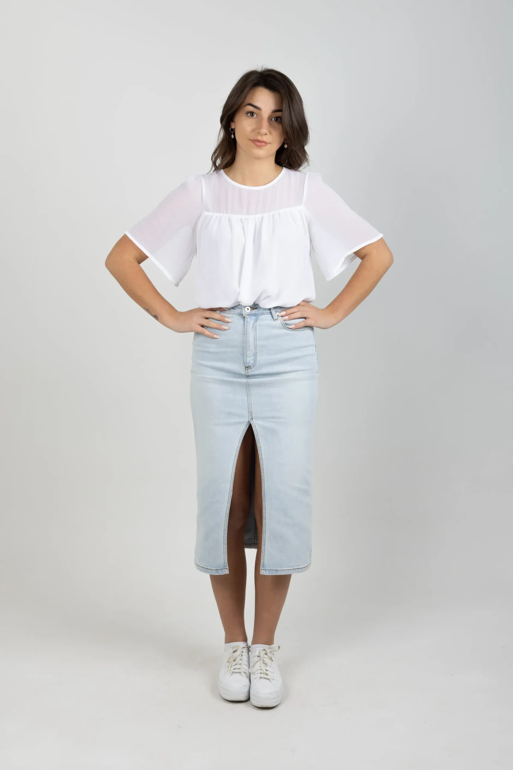 blank_space_label_veronic_6.webp Skirts-BLANK SPACE LABEL VERONICA DENIM SKIRT BORROWED BLUE