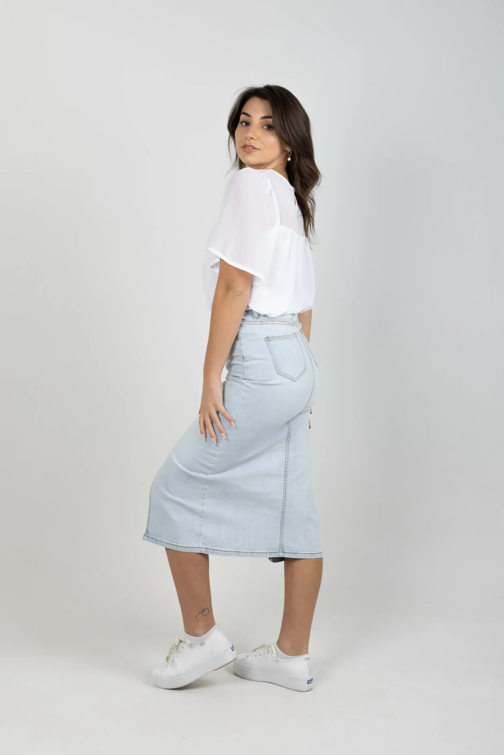 blank_space_label_veronic_7.webp Skirts-BLANK SPACE LABEL VERONICA DENIM SKIRT BORROWED BLUE